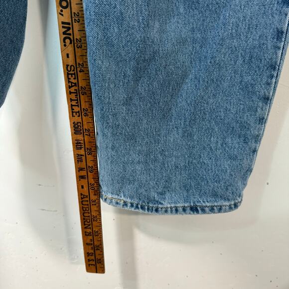 Levi's Women's '94 Baggy Jeans Distressed Blue Straight Size 30 - Picture 9 of 9